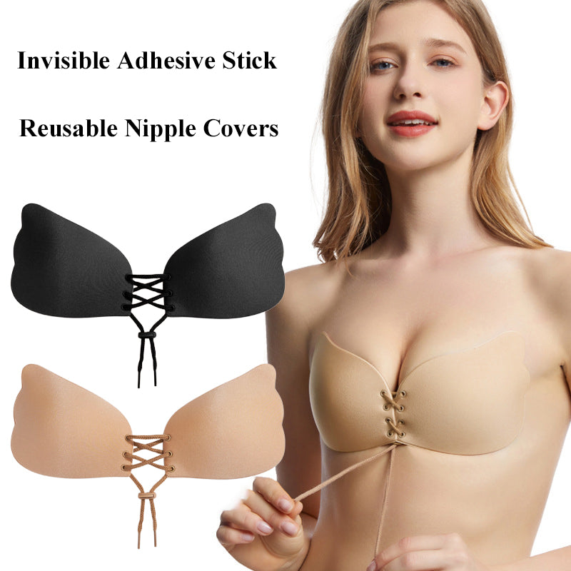 Strapless Bra Adhesive Sticky Push Up Bras For Women